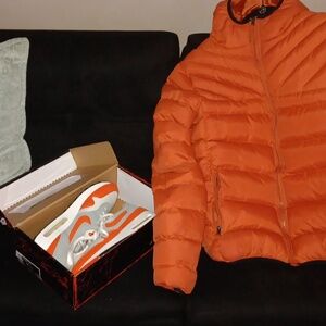 NIKE AIR MAX 1 OG BIG BUBBLE COSMIC CLAY & FREE PUFFER JACKET!!!!!!